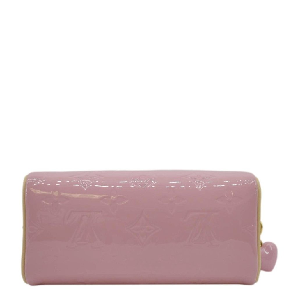 LOUIS VUITTON Nano Speedy Monogram Vernis Crossbody Bag Light Pink - Picture 8 of 11